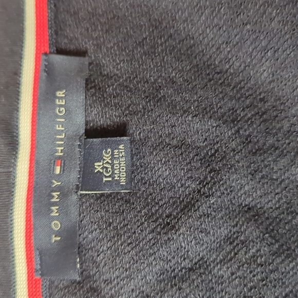 Tommy Hilfiger Zip Up Navy Hoodie Classic  Sweatshirt Size XL NWOT MSRP $69.50 - Picture 5 of 5